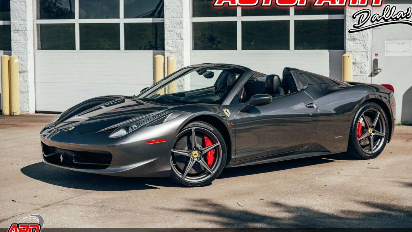 FERRARI 458 SPIDER 2012 ZFF68NHA6C0188736 image